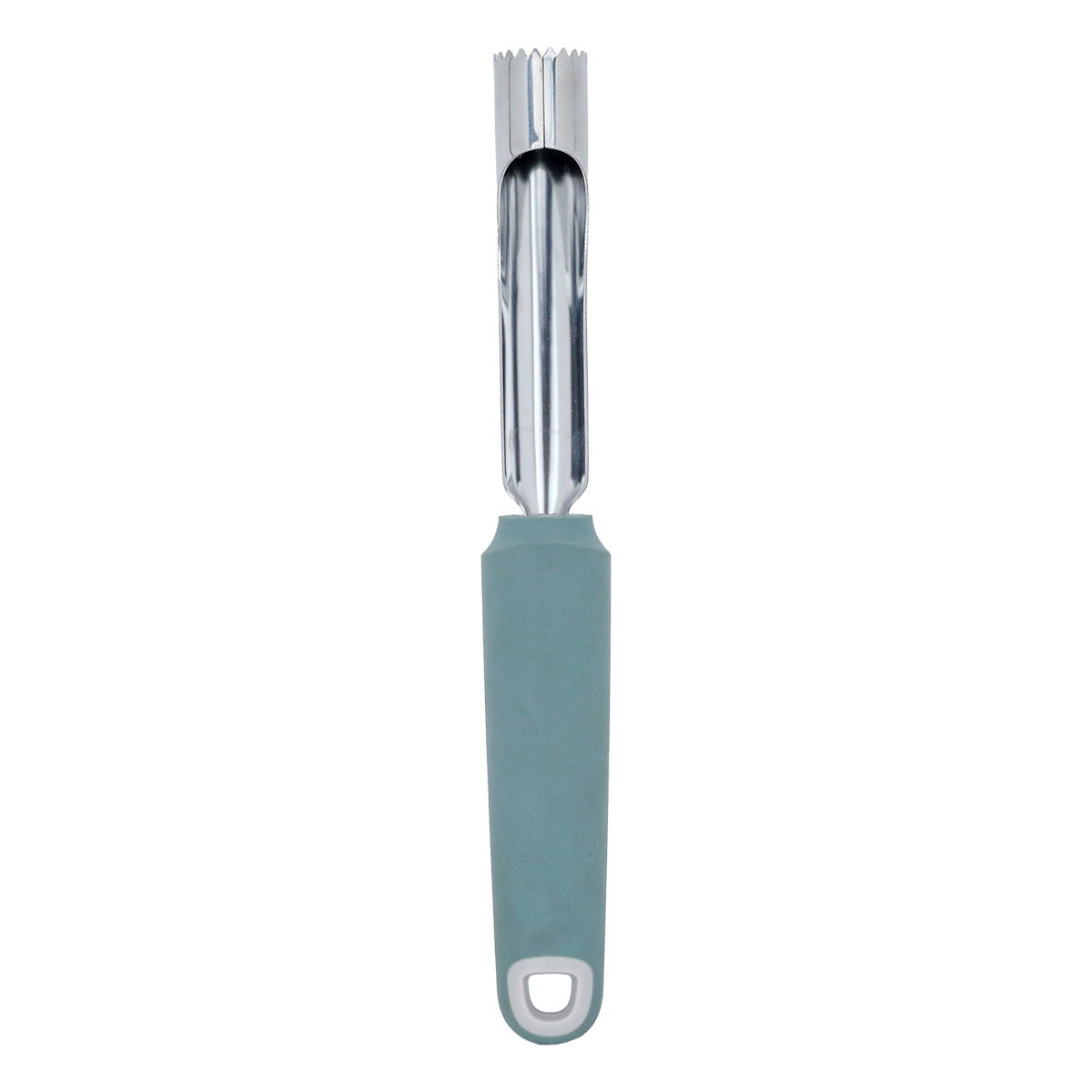 Al Saif Gallery Steel Zucchini Peeler, 21 X 2 Cm, With Silicone Handle - Al Saif Gallery product image