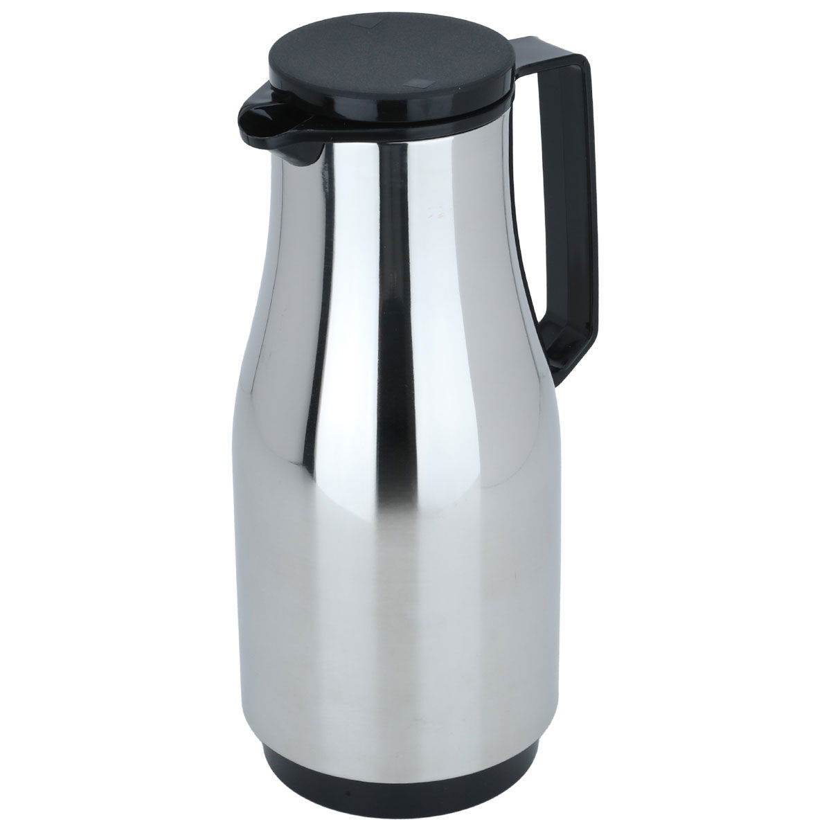 Helios thermos, 1.5 liters, glass inner container, plastic outer shell - silver black product image 2