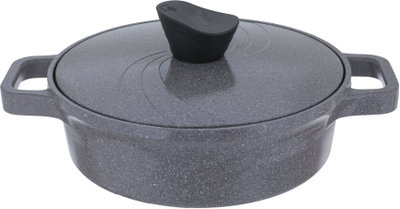 طقم قدور جرانيت تورنادو، 9 قطع - رمادي product image 5