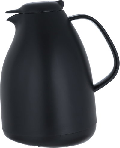 Elegance Penguin Thermos, 1 liter, glass inner container, plastic outer shell - black product image 2