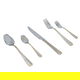 طقم ادوات مائدة استيل السيف غاليري، 30 قطعة، مع ستاند - فضي ذهبي product image 3