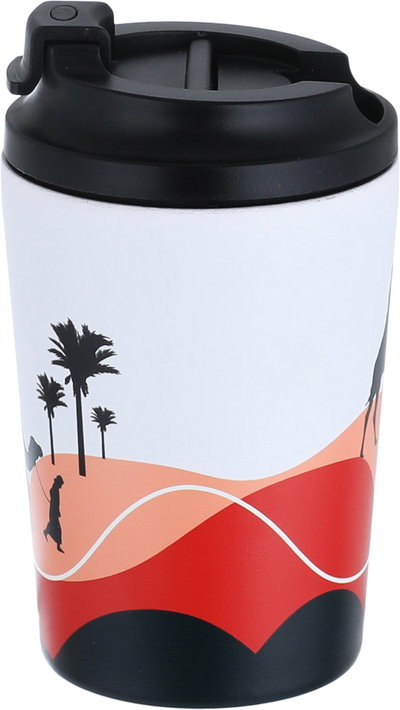 Saif Gallery Stainless Steel Thermal Mug, 240 ml, Lid - White product image 3