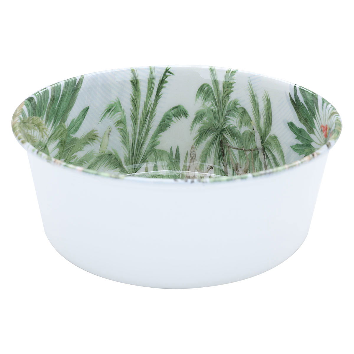 Al Saif Gallery plastic serving plate, 15 x 6 cm - white product image
