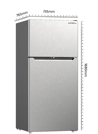 ثلاجة نوفروست اروروا، 513 لتر، 18.1 قدم، 2 باب، AR-660RNH - فضي product image 2