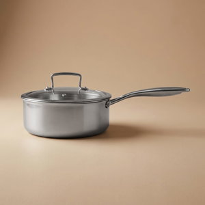 Mr. Cook Titan Stainless Steel Aluminum Deep Fryer, 26Cm, Lid - Silver product image