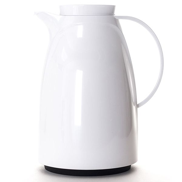 Al-Rhine thermos, 2 liters, plastic outer shell - white product image 1