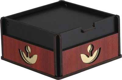 طقم مبخرة تولا السيف غاليري، 31x14x10 سم - بني داكن اسود product image 4