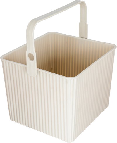 Proof Plastic Carrying Box, 27 x 26 x 21 cm - Beige product image 3