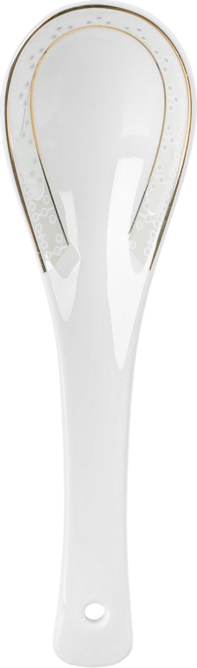 طقم تقديم سفرة بورسلان السيف غاليري، 86 قطعة - أبيض فضي product image 6