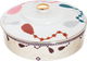 Al Saif Gallery Tarhal Porcelain Candy Serving Box, 25X25X8 Cm, Lid - White Colored product image 1