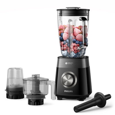 خلاط كهربائي فليبس سيريس 5000، 1200 واط، 2 لتر، 3 سرعات، HR3033/00 - اسود product image 9