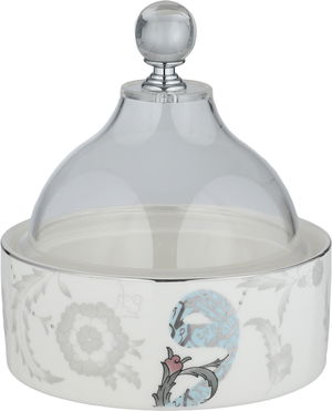 تمرية بورسلان السيف غاليري، 13×13×5 سم - ابيض product image