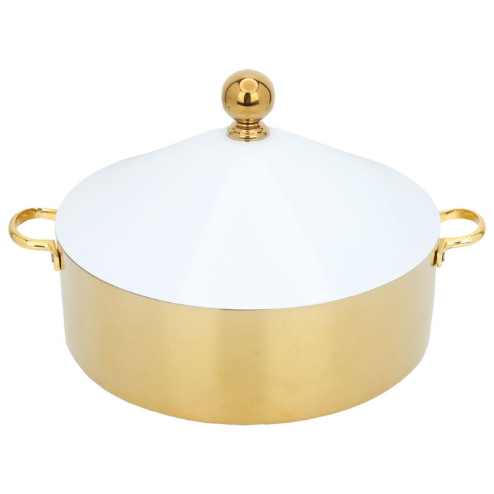 Al Saif Gallery Steel Food Keeper, 6 Liters - White Golden product image 1