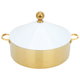 حافظة طعام استيل السيف غاليري، 6 لتر - ابيض ذهبي product image 1