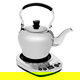 طقم دلة و إبريق كهربائي استيل إديسون اي كيف، 1200 واط، 0.85 / 1 لتر - فضي product image 5