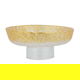 صحن تقديم زجاج رواد السبالة، 15×15×6.5 سم - شفاف product image 1