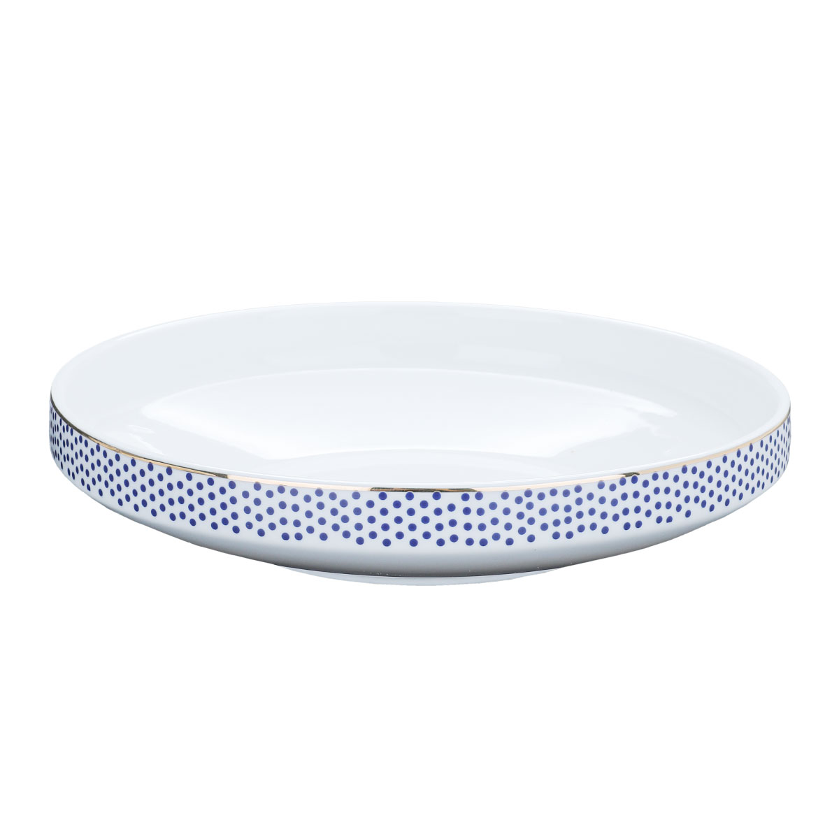 Al Saif Gallery Porcelain Dining Serving Set, 24 Pieces - White Blue product image 4