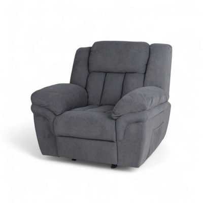 Fabric Rocking Reclining Chairs, 95×80×77 Cm - Grey product image 3