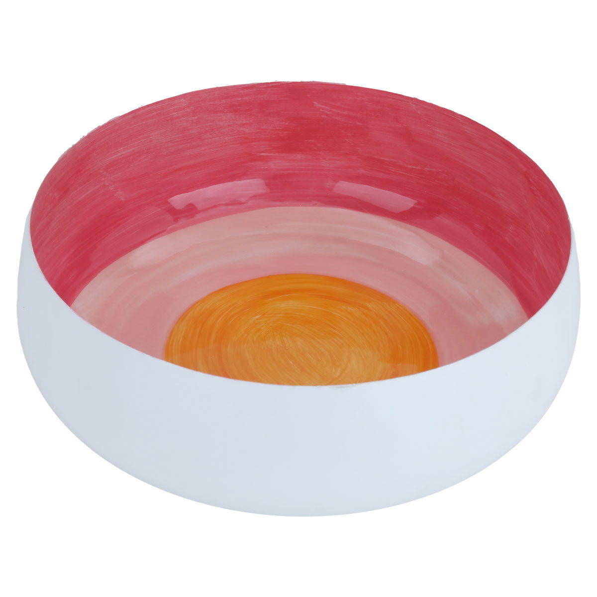 Al Saif Gallery porcelain serving plate, round, deep, 9 x 28 cm - pink product image 2