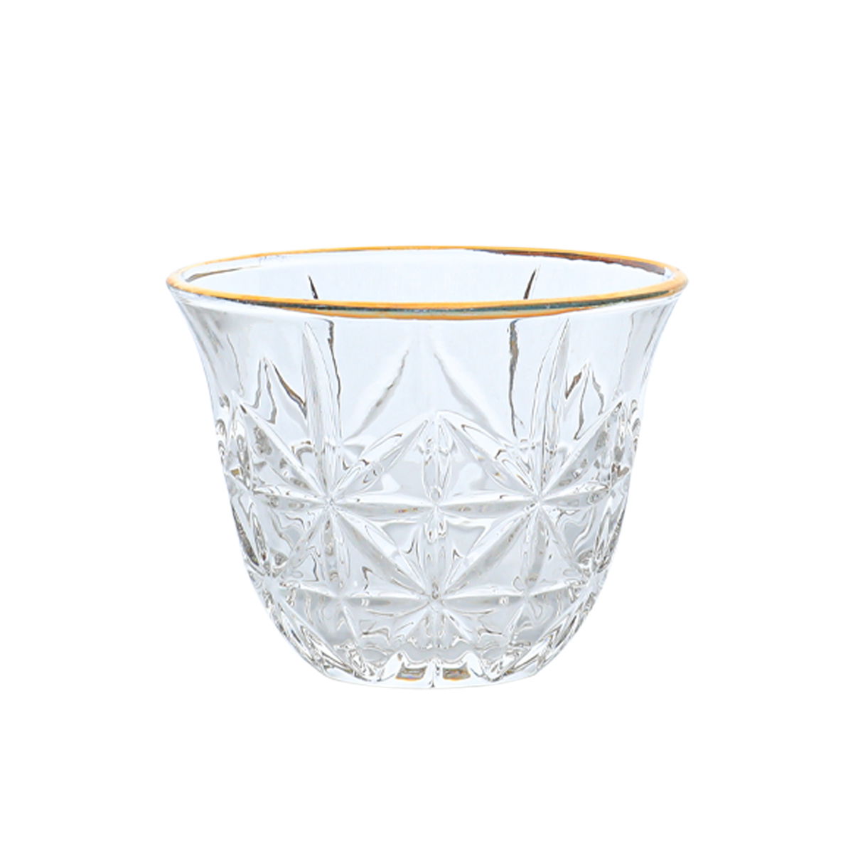 Alsaif Gallery Bialat Tea and Coffee Serving Set, 30 Pieces - Clear product image 2