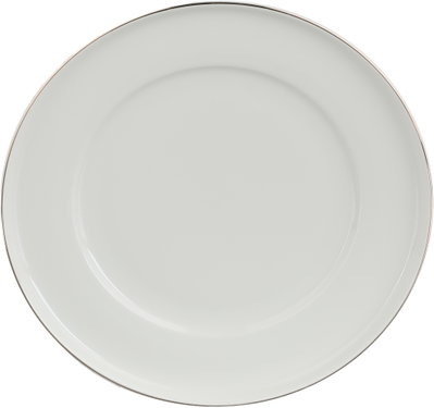 Al Saif Gallery Porcelain Dinnerware Set, 86 Pieces, Gold Trim - White product image 11