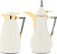 Al Saif Gallery Maha Steel thermos Set, 2 Pieces, 1 Liter - Pearl product image 1