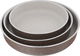 Red Flame Aluminum Oven Trays Set, 3 Pieces - Brown product image 1