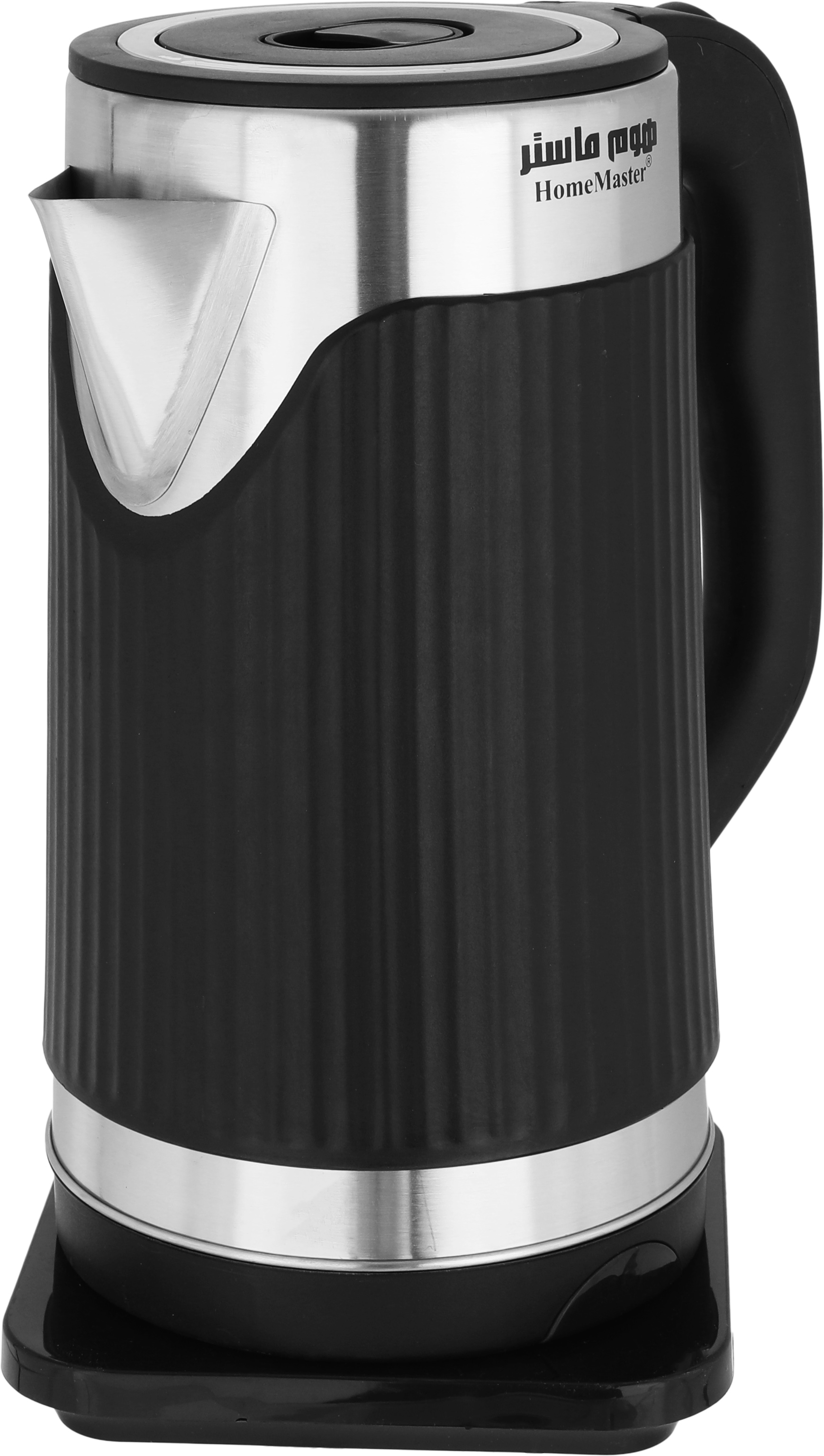 غلاية ماء استيل هوم ماستر، 1500 واط، 3.5 لتر، HM-550 - فضي أسود product image 2