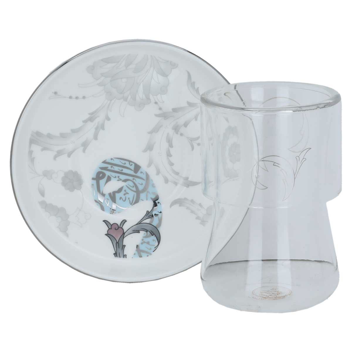 Al-Sasif Gallery porcelain canteens set, 12 pieces - transparent white product image