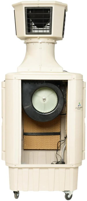 مكيف صحراوي متحرك الندي، 600 واط، 1 حصان، مساحة تغطية 0-60 م² - بيج product image 2