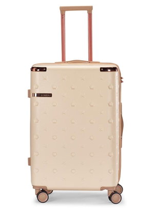 طقم شنط سفر ABS ليمرا، 6 مقاسات، 4 عجلات، WM-238 - بيج ذهبي product image 2