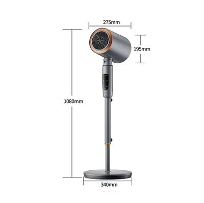 مروحة عمودية و دفاية دوتس، 2200 واط،، شاشة LED، ريموت كنترول، TTF1020GO - رمادي product image 2