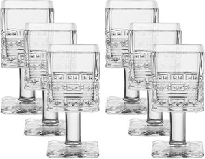 Glass Cup Set, 70 ml, 6 Pieces - Clear product image 2