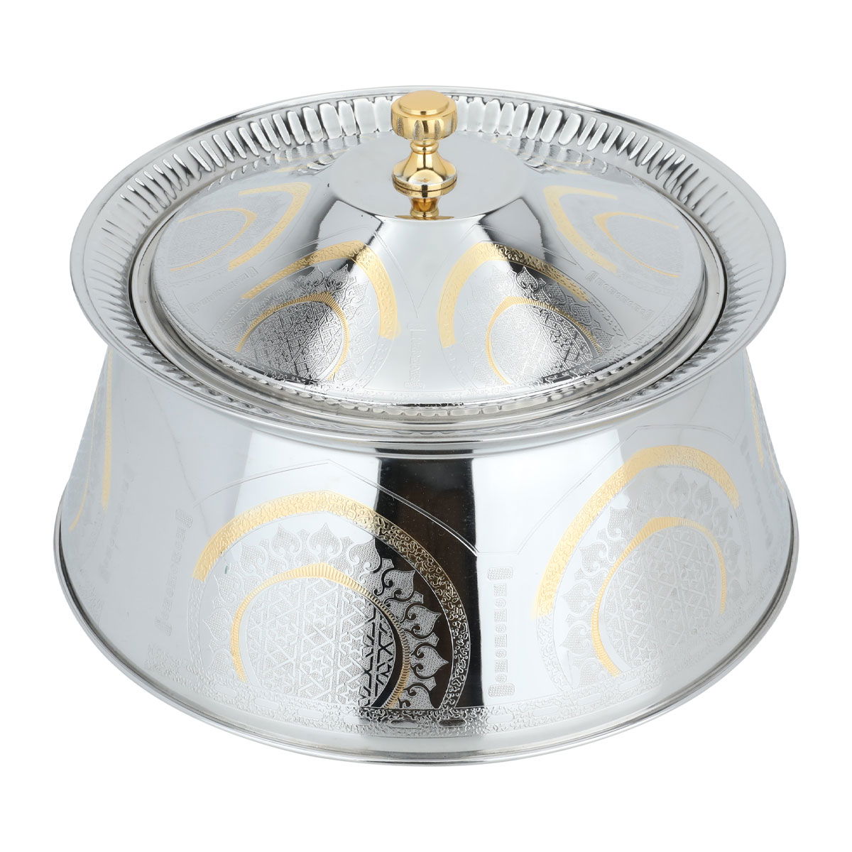 Al Saif Gallery Steel Food Container, 5000 ml - Silver product image 2