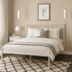 سرير حديد دبل، 100×180×200 سم - ابيض product image 1