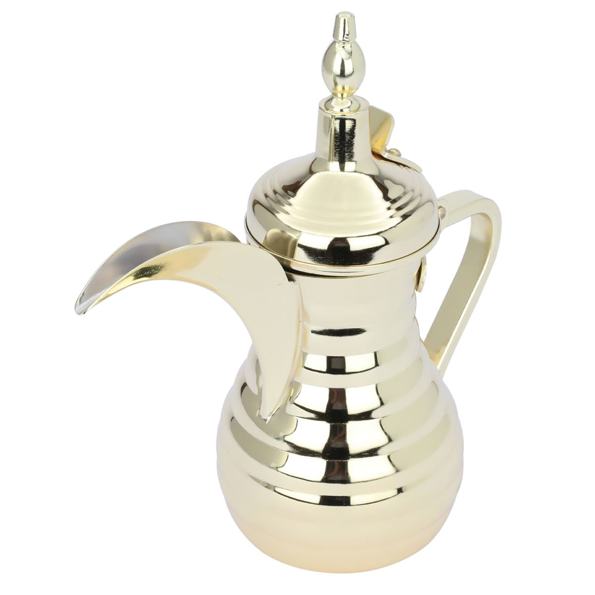 Al Saif Gallery Tuwaiq Steel Dallah, 40 cm - Gold product image