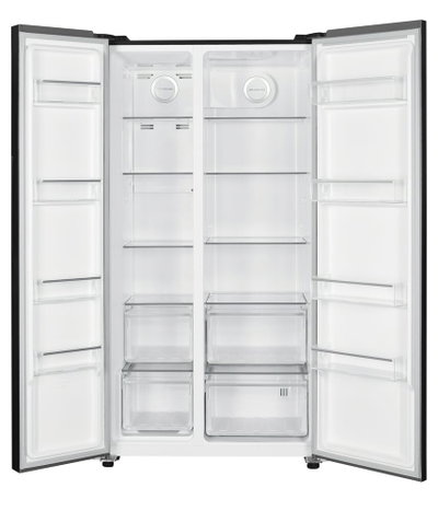 ثلاجة نوفروست فالكون، 521 لتر، فريزر علوي، FLM532SBS - فضي product image 2