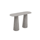 كونسول مدخل استقبال خشب، 120×76×35 سم - رمادي فاتح product image 3
