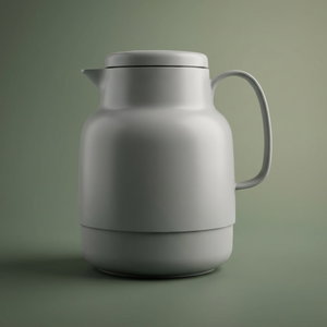 Helios thermos, 1.3 liters, glass inner container, plastic outer shell - light gray product image