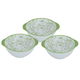 طقم زبدية بورسلان السيف غاليري، 3 حبات، دائري - أبيض product image 2