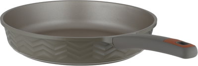 طقم قدور داي كاست الومنيوم روبوست، 7 قطع، غطاء زجاج، يد سيليكون - رمادي product image 6