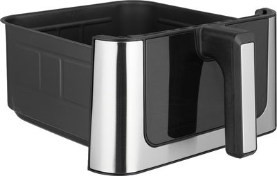 قلاية هوائية إديسون، 1900 واط، 8 لتر، 37.3x30x31.2 سم، ديجيتال، 4 برامج، تحكم لمس،  GLA-8002H - أسود فضي product image 4