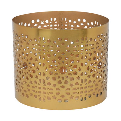 حافظة استيل بغطاء أسود العين الاندلسية، 15×15×12.5 سم، دائري - ذهبي product image 5