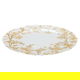 Al Saif Gallery Glass Serving Plate, 31X31X1 Cm - Pearly White product image 1