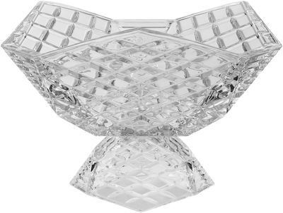 وعاء تقديم زجاج السيف غاليري، 27x27x19 سم، قاعدة - شفاف product image 2