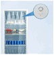ثلاجة نوفروست ميديا، 353 لتر، انفرتر، عرض، MDRZ523FZF01D - ابيض product image 6