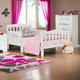 سرير اطفال خشب، 130×70 سم - ابيض product image 3