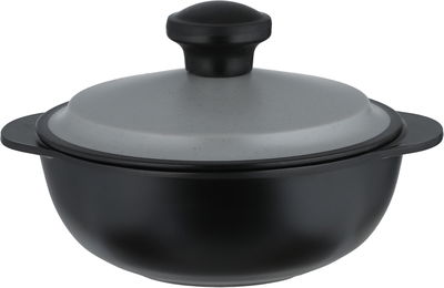 طقم سفرة ميلامين بن شيهون، 40 قطعة - رمادي اسود product image 9