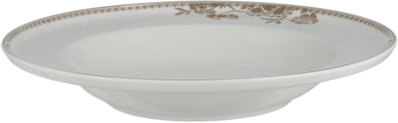 Al Saif Gallery Porcelain Dinnerware Set, 86 Pieces, Artistic Decorations - White and Gold product image 4