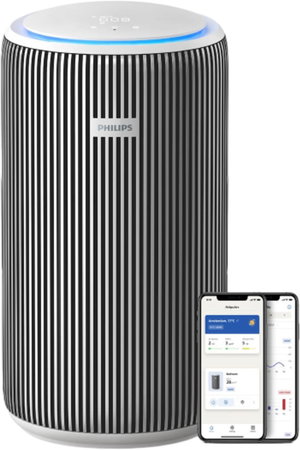 Philips AC3220/10 Smart Air Purifier, HEPA Filter, 5 Speeds, Purifies 135 m², Child Lock - White product image